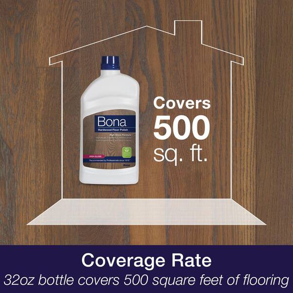 Bona 32 Oz High Gloss Hardwood Floor Polish Wp510051002 The Home Depot Bona 32 Oz High Gloss Hardwood Floor