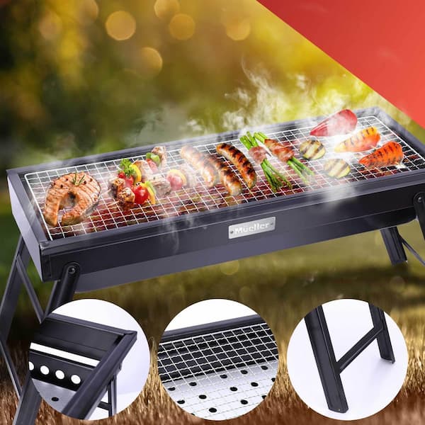 Portable Barbecue Grill Dual Use For Outdoor And Home Manufacturer