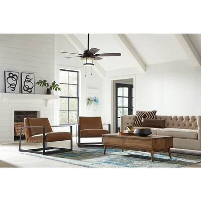 ceiling bronze fan kit light smart decorators shanahan alexa assistant led works google fans