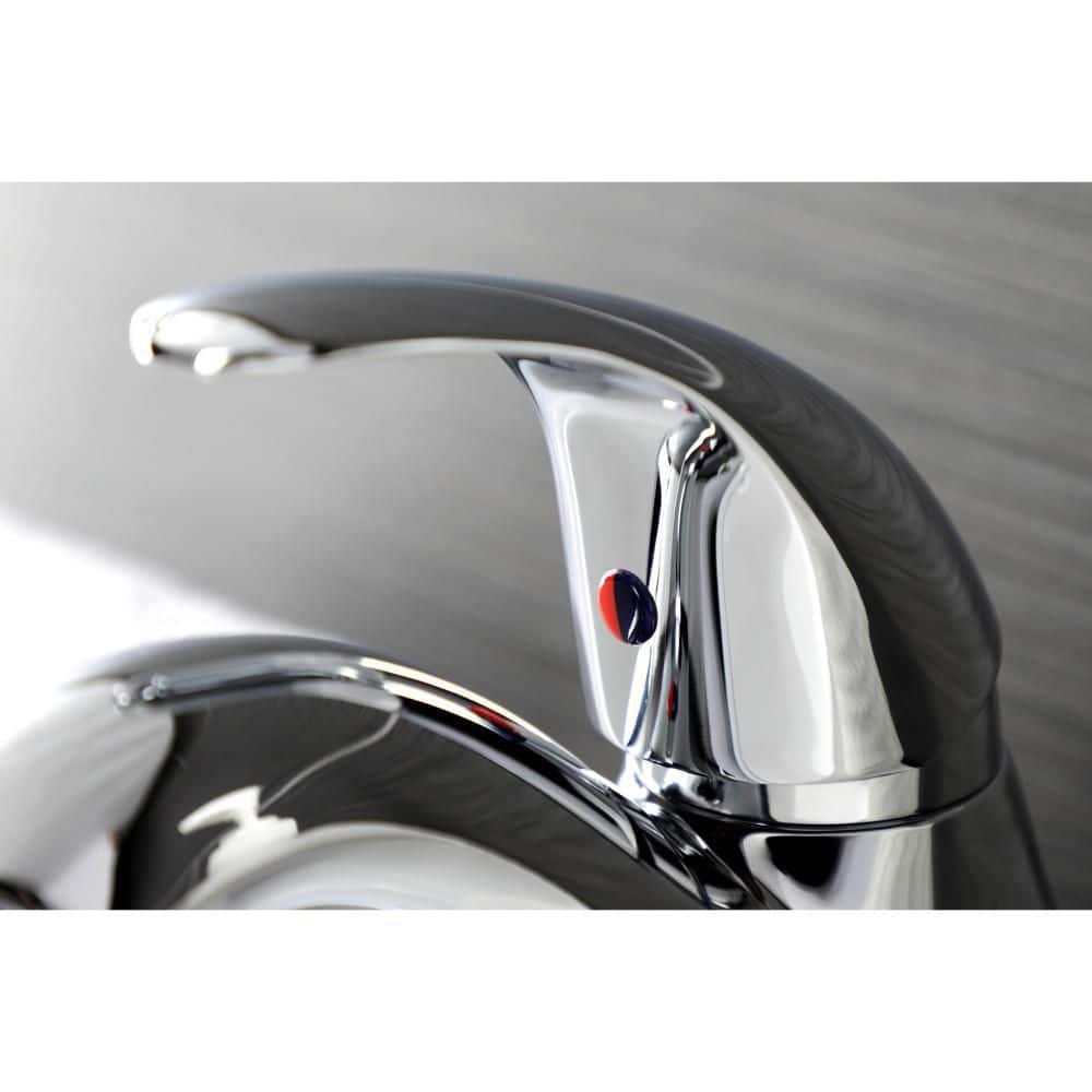 Polished Chrome Single-Handle 4-Inch Centerset Bathroom Faucet