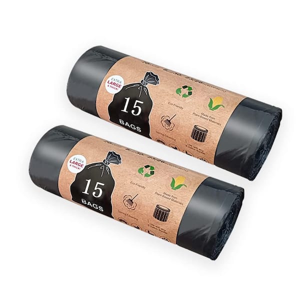 Compostable Toilet Bags, 8 Gal. 30-Count, Thickened for Camping, Boating, Fits 5-8 Gal Portable Toilets, Buckets, RV