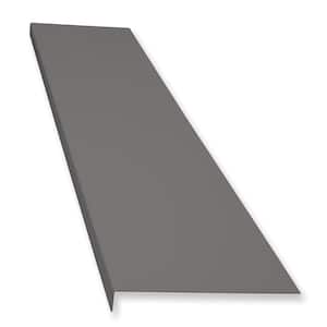 Classic Series 14 in. x 84 in. Gray Powder Coated Painted Steel Foundation Plate for Cellar Door