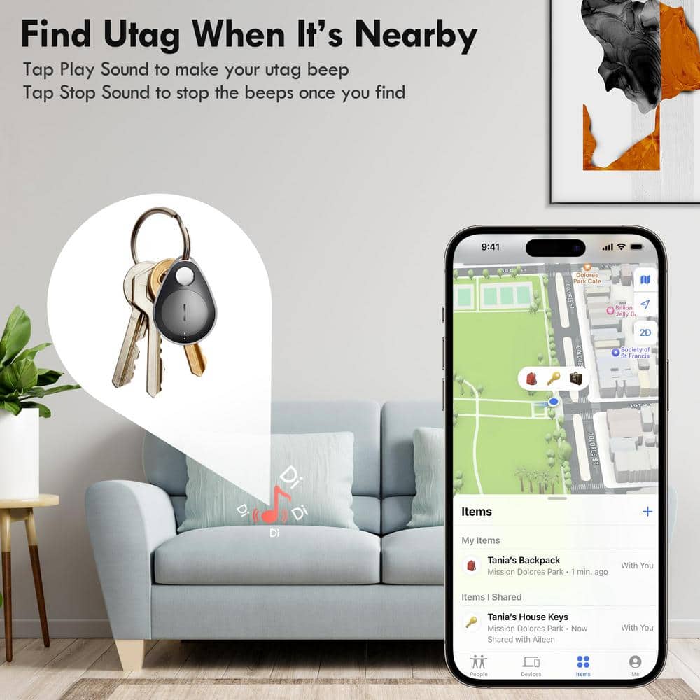 Vrbgify IP67 Waterproof Bluetooth Backpack GPS Tracker - Thumbnail 3
