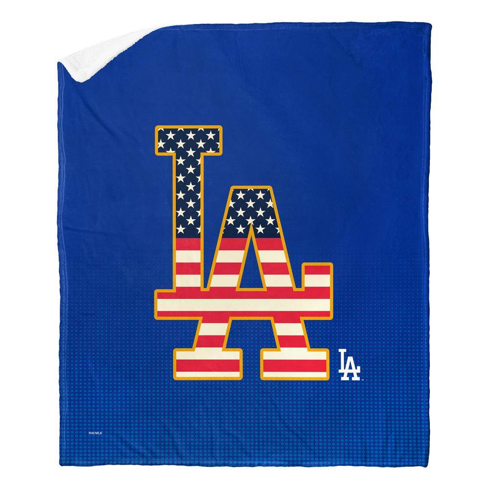 MLB Dodgers Celebrate Series Silk Touch Sherpa Multicolor Throw price history on PriceWatchPro