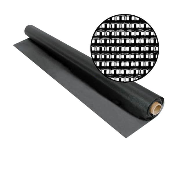 72 in. x 100 ft. Black SunTex 80