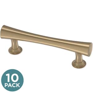 Drum 3 in. (76 mm) Champagne Bronze Cabinet Drawer Pulls (10-Pack)