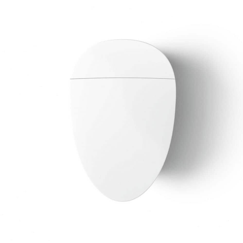 Elongated High-Efficiency Intelligent Toilet with Dual Flush and Heated Seat