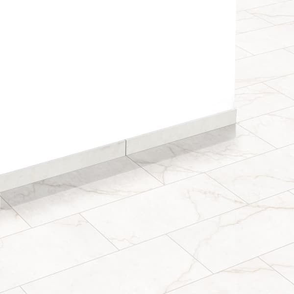 Briella Gold Bullnose 3 in. x 24 in. Polished Porcelain Wall Tile (20 lin. ft./Case)