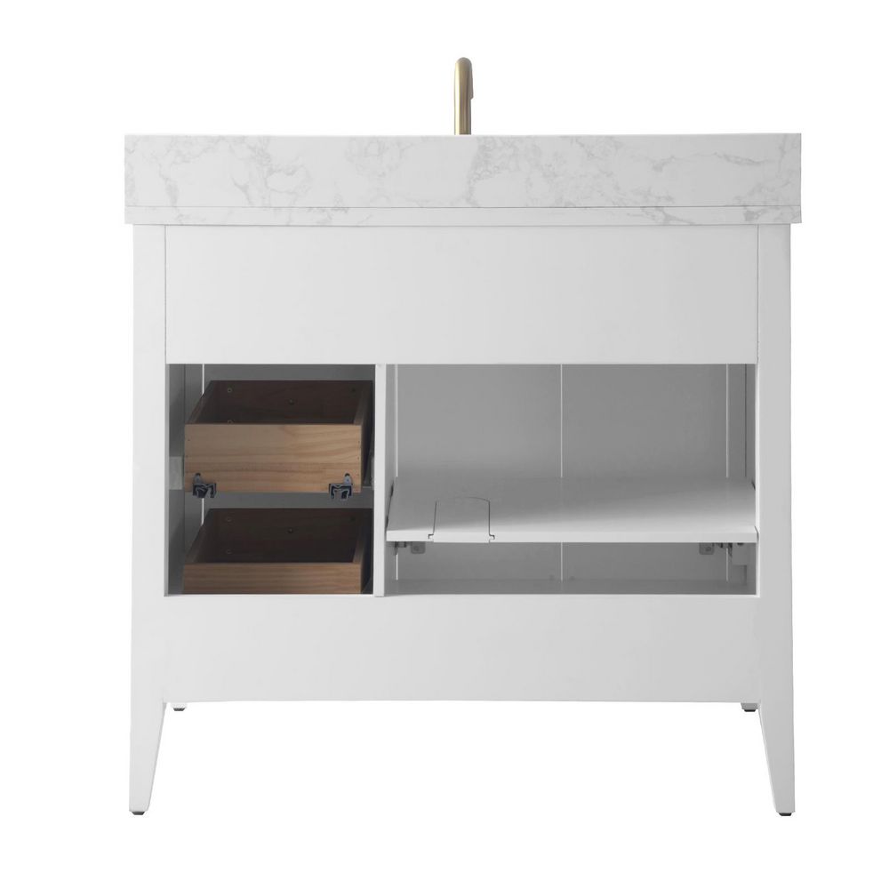 Vanity Art 36 in. W x 22 in D x 38 in. H Single Sink Bathroom