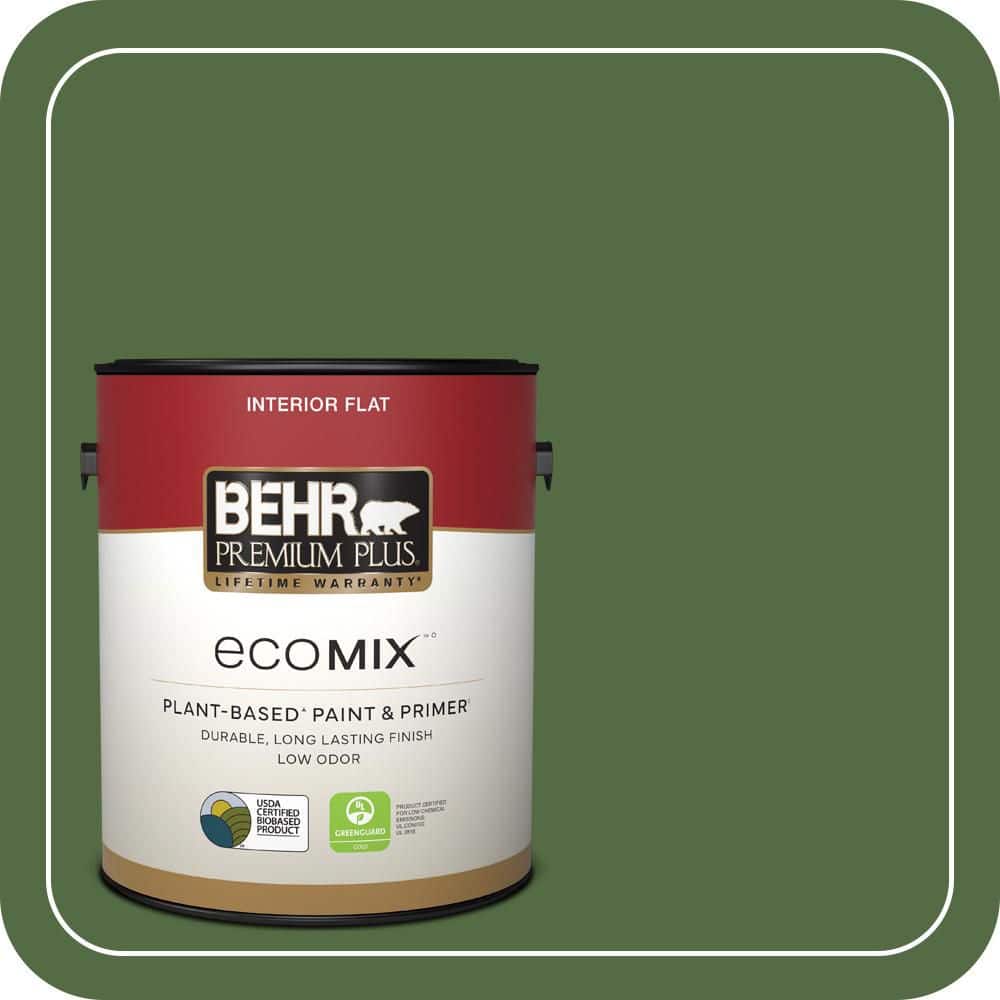 1 gal. #430D-7 Pacific Pine Flat EcoMix Plant-Based Interior Paint & Primer price history on PriceWatchPro