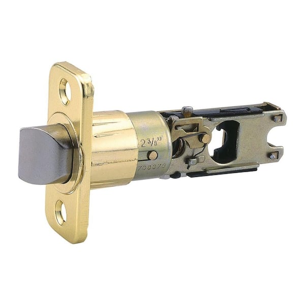 Design House Universal Polished Brass 6-Way Replacement Passage or Privacy Latch