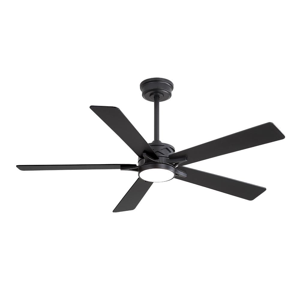 52 in. (4.3 ft.) DC Motor Indoor Smart Ceiling Fan with Integrated LED, Black price history on PriceWatchPro