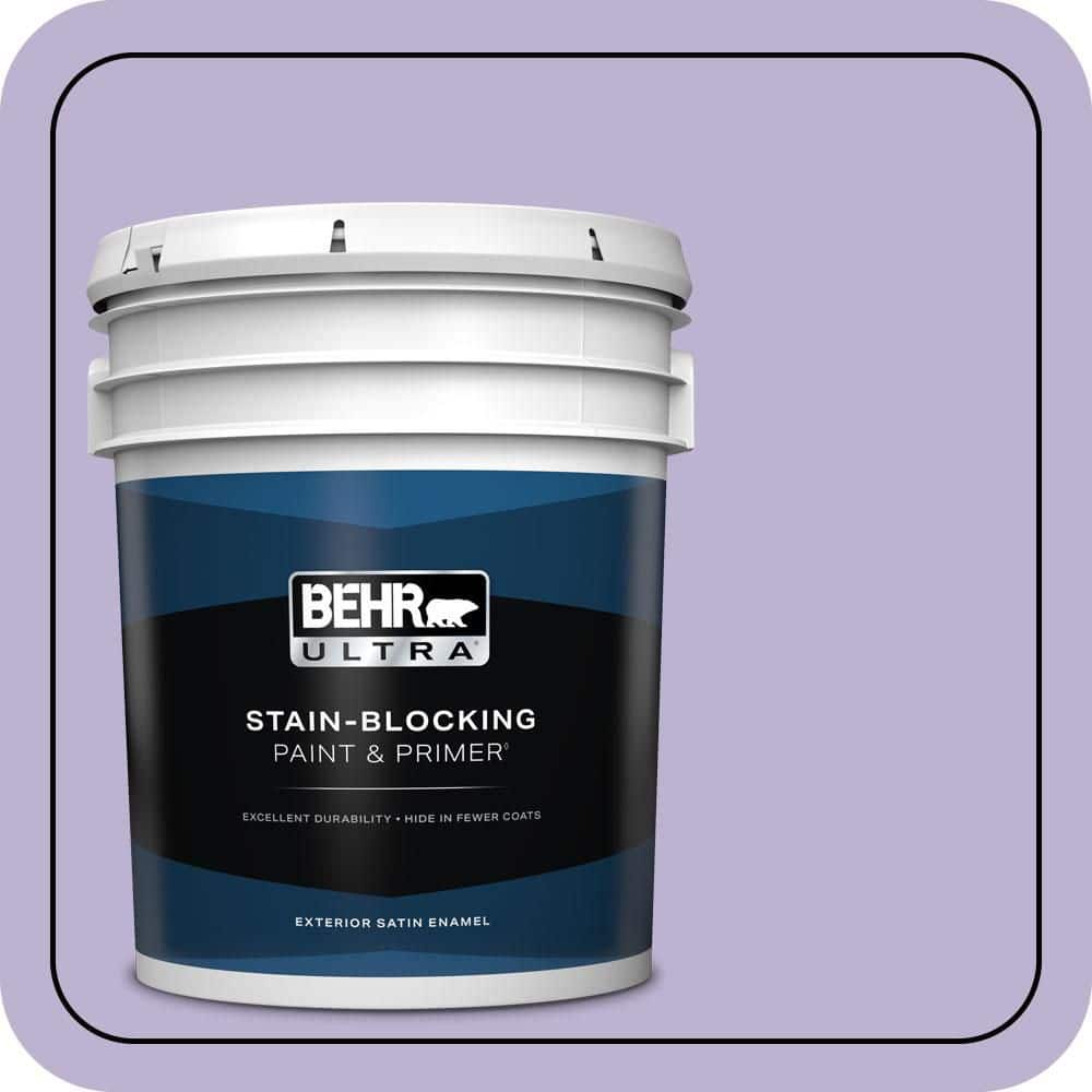 5 gal. #M560-3 Grape Hyacinth Satin Enamel Exterior Paint & Primer price history on PriceWatchPro