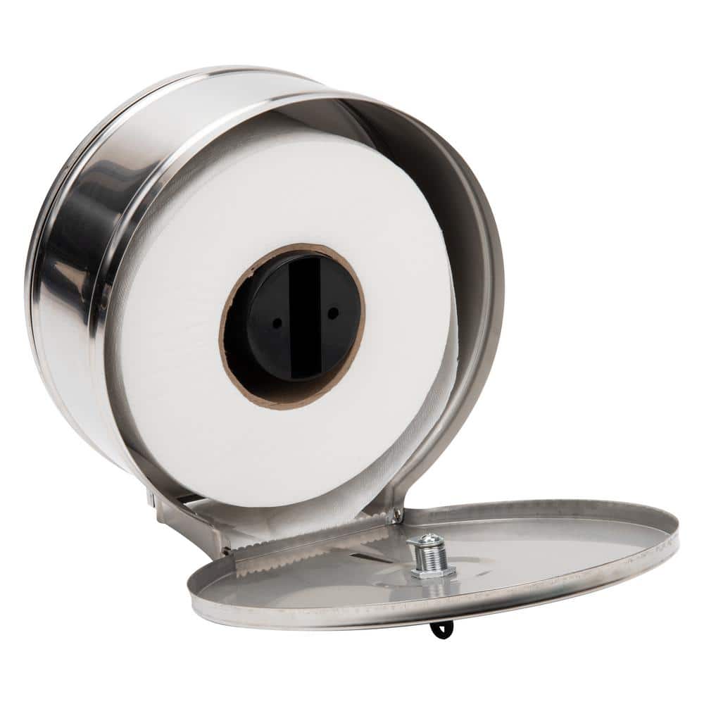 Stainless Steel Wall-Mounted Commercial Toilet Paper Dispenser
