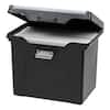 Reviews for IRIS 24 Qt. Portable Letter Size File Storage Box in Black