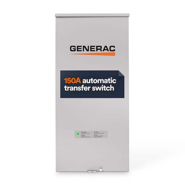150 Amp Service Entrance Rated Automatic Whole Home Transfer Switch with Built in Surge Protection