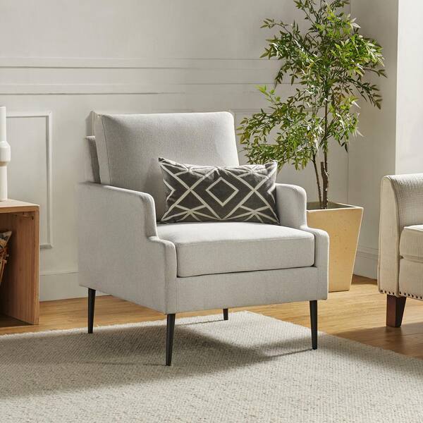 Reviews for JAYDEN CREATION Daniel Beige Polyester Arm Chair