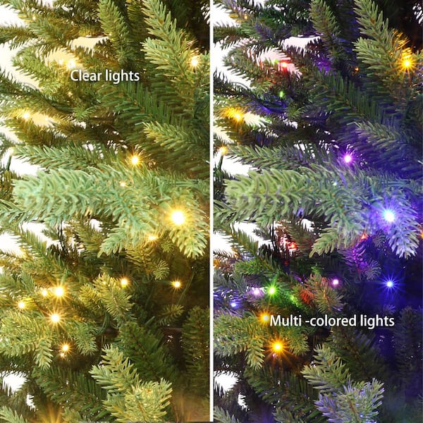 Puleo International 7.5 ft. Prelit Dorchester Fir Artificial