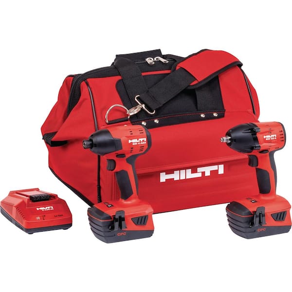 Hilti 22-Volt Lithium-Ion Cordless Impact Drill Driver/Impact Wrench Combo Kit (2-Tool)