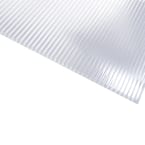 24 in. x 96 in. Polycarbonate Clear Multiwall Roof Panel