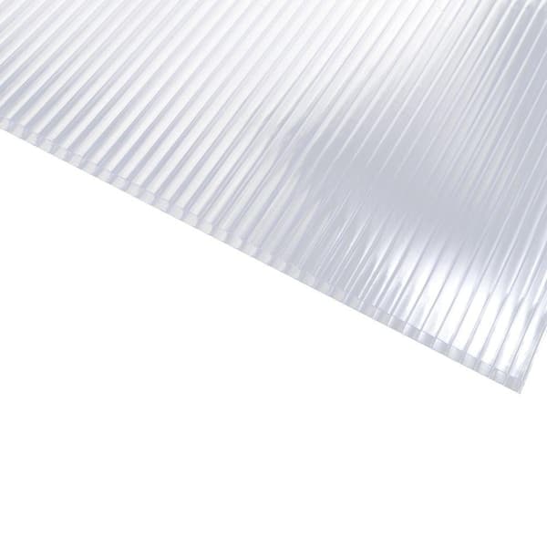 Sunlite 24 In X 96 Polycarbonate, Corrugated Plastic Roof Sheets Home Depot