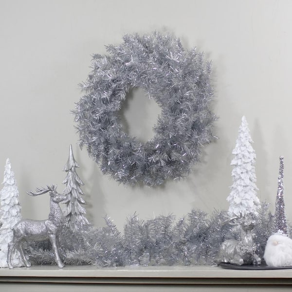 Holiday Tinsel Wreath outlet Bundle