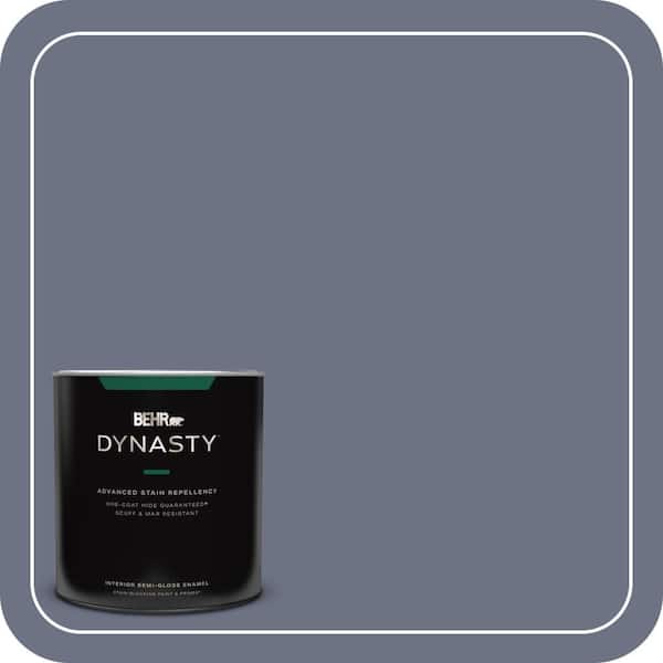 BEHR DYNASTY 1 qt. #MQ5-11 Encore One-Coat Hide Semi-Gloss Enamel Interior Stain-Blocking Paint and Primer