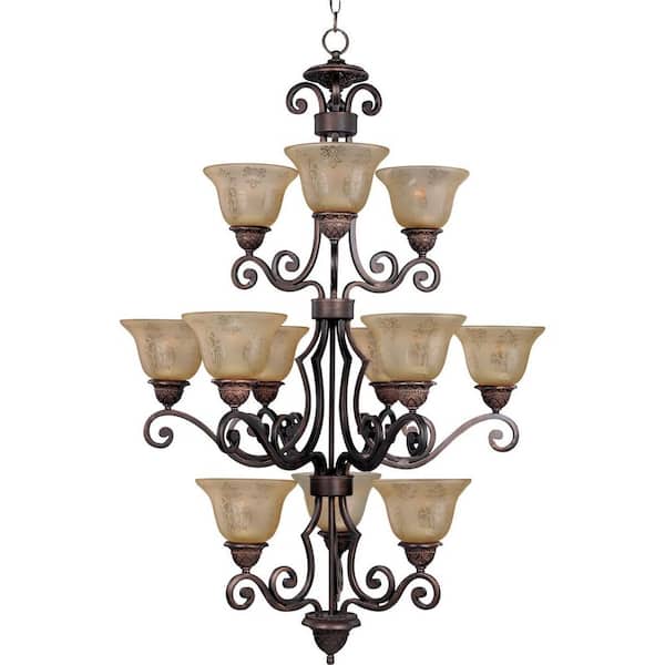 Symphony 12-Light Oil-Rubbed Bronze Chandelier