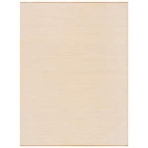 Montauk Gold 8 ft. x 10 ft. Solid Color Area Rug