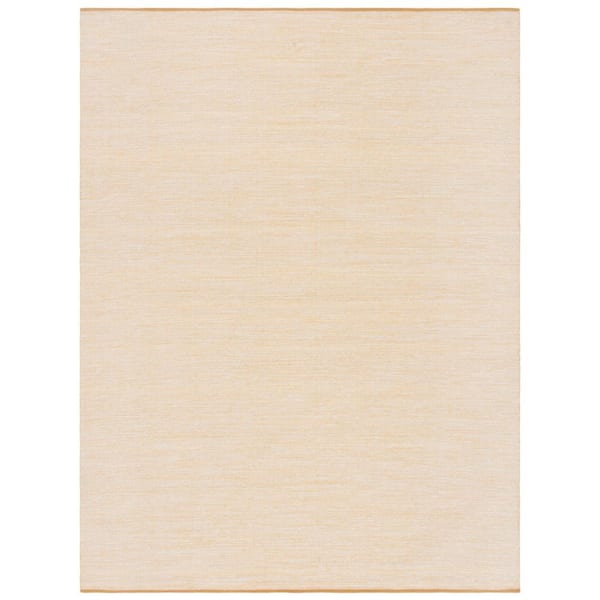 SAFAVIEH Montauk Gold 9 ft. x 12 ft. Solid Color Area Rug