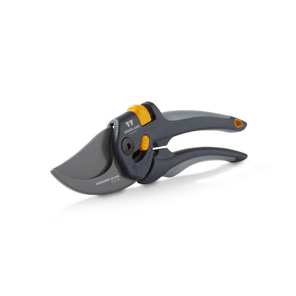 WOODLAND TOOLS 3.75 in. Heavy-Duty Adjustable Bypass Pruning Shears