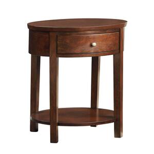 Kissel Brown Oval Accent Table