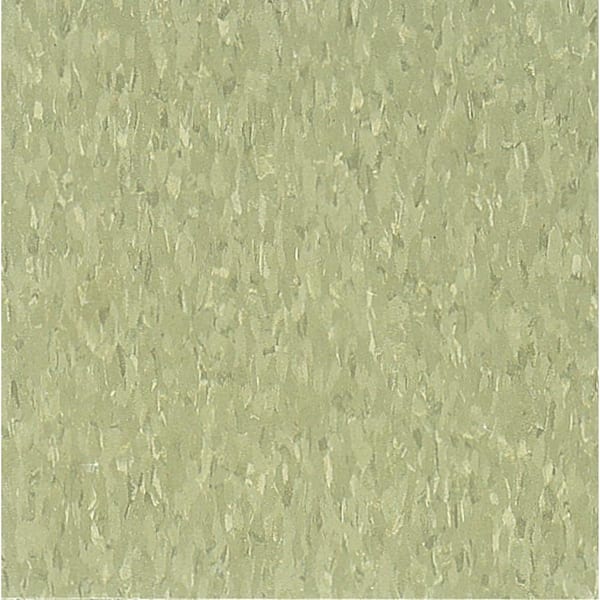 Armstrong Flooring Imperial Texture VCT 12 in. x 12 in. Little Green Apple Standard Excelon Commercial Vinyl Tile (45 sq. ft. / case)