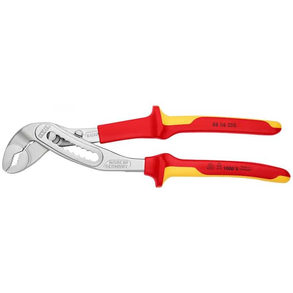 10 in. Alligator Water Pump Pliers-1000V Insulated