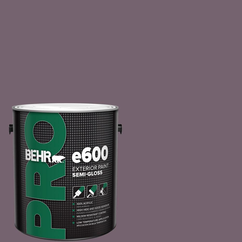 1 gal. #680F-6 Shy Violet Semi-Gloss Exterior Paint price history on PriceWatchPro