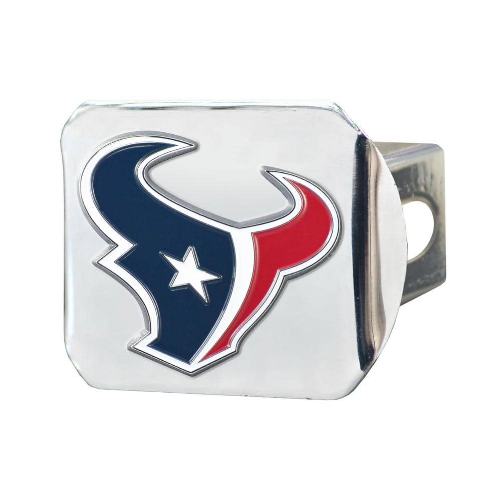 NFL - Houston Texans 3D Color Emblem on Type III Chromed Metal Hitch Cover price history on PriceWatchPro