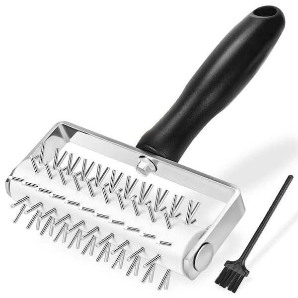 Pizza Dough Docker Stainless Steel Spike Roller Tool Prevents