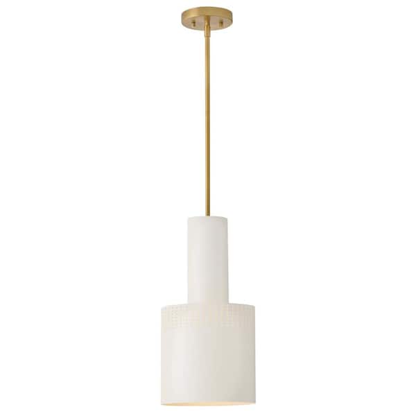 LARK Casey 1-Light Lacquered Brass Pendant Light