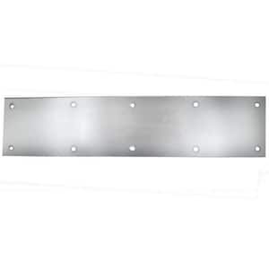 10 in. x 34 in. Brass Plated Aluminum Commercial Kick Plate