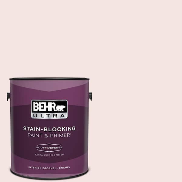 BEHR ULTRA 1 gal. #170E-1 Reverie Pink Extra Durable Eggshell Enamel Interior Paint & Primer