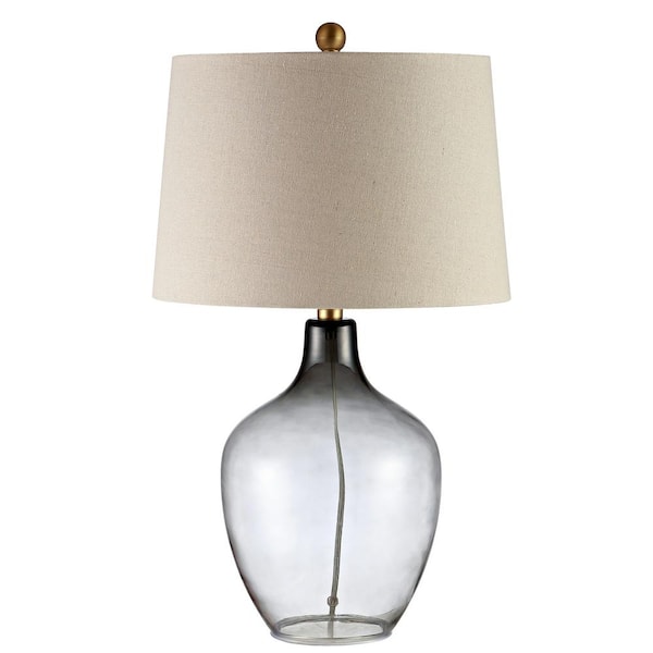 Larzen 25.5 in. Ombre Gray Table Lamp
