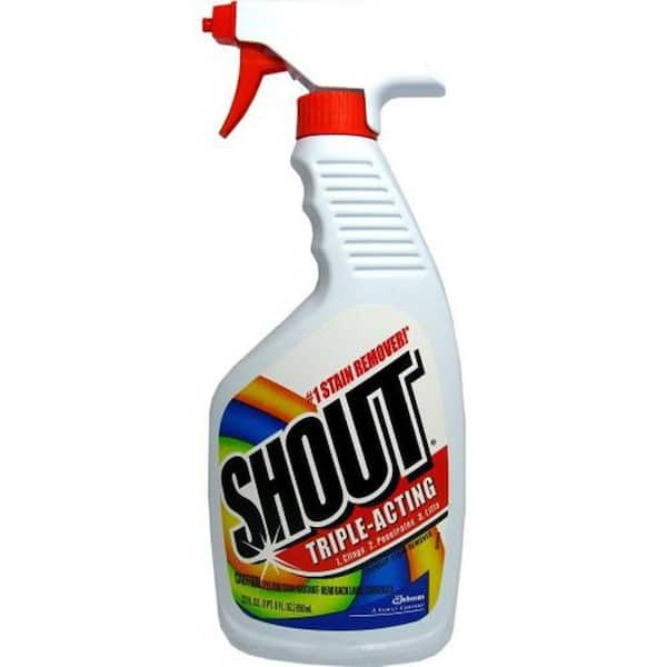 Shout Laundry Stain Remover Trigger Spray, 22 fl oz, Pack of 2