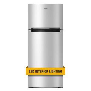 18 cu. ft. Top Freezer Refrigerator in Stainless Steel