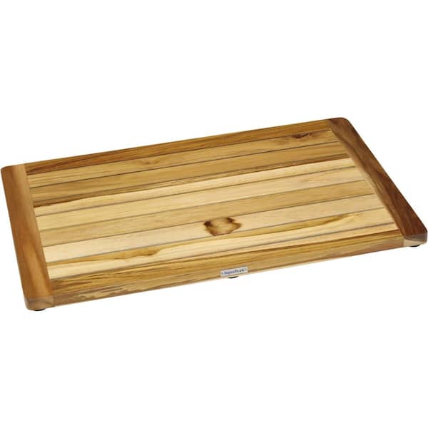 Spa Clear-Shield Teak Bath and Shower Mat
