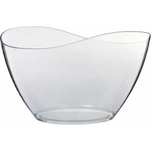 AB-55-C Clear Wave Party Tub, Clear