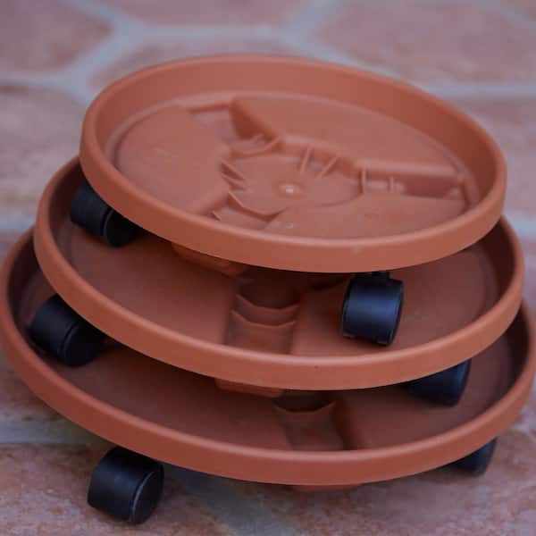 Bloem Rolling Plant Stand Caddie Saucer 16