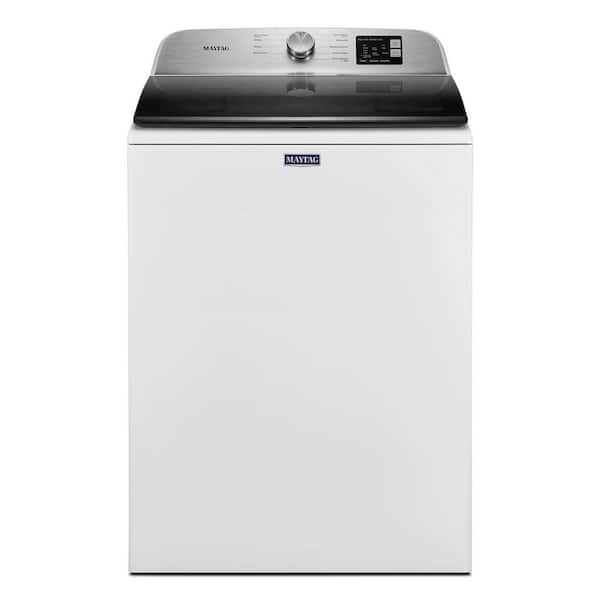 Maytag 28 in. 4.8 cu. ft. White Top Load Washing Machine with Deep Fill