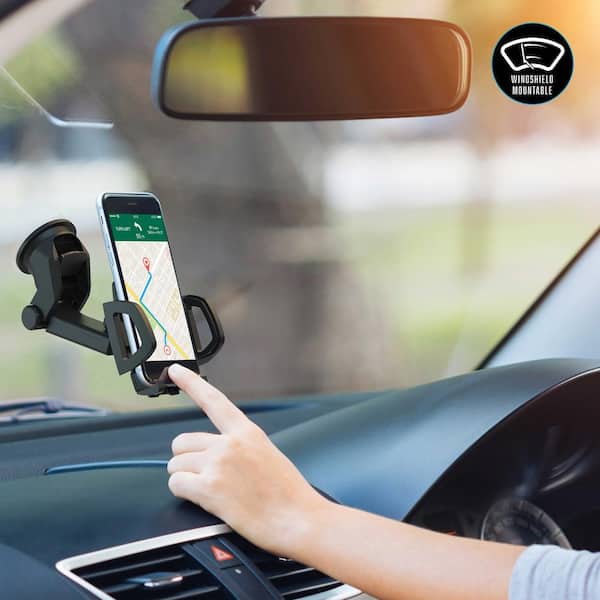 Smart Grip Wireless Charging Car Mount