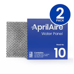 10 Replacement Water Panel for Whole-House Humidifier Models 110,220,500,500A, 500M, 550,550A, 558 (2-Pack)