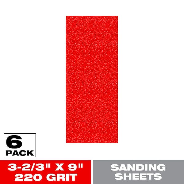 4-1/2 in. x 2-3/4 in. x 1 in. 120 Grit Medium Flat Edge Sanding Sponge
